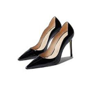 Stuart Weitzman 100 Scallop Pump - Size 6.5 - Black - Used
